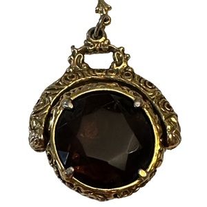 Vintage Gold Tone Reversible Necklace